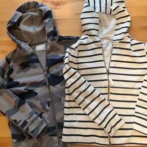 Set of 2, j.crew crewcuts boys sweatshirts size small